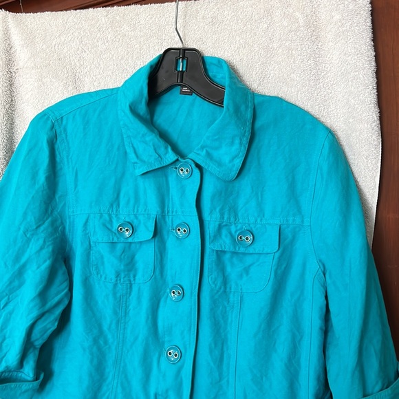 East 5th Button Down Double Pocket Placket Size LP - Picture 2 of 11